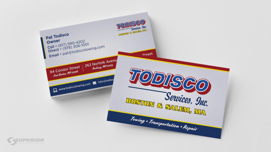 Todisco Services Business Card