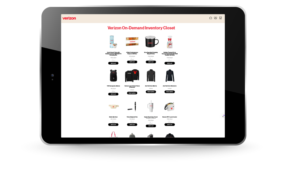 Custom Web Development | Verizon | Inventory Management & Logistics | Superior Brand Solutions